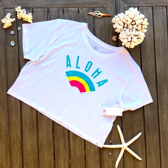 🌴🔆ROP CURL- ALOHA ALWAYS CROP TOP🔆🌴 - Picture 2 of 9